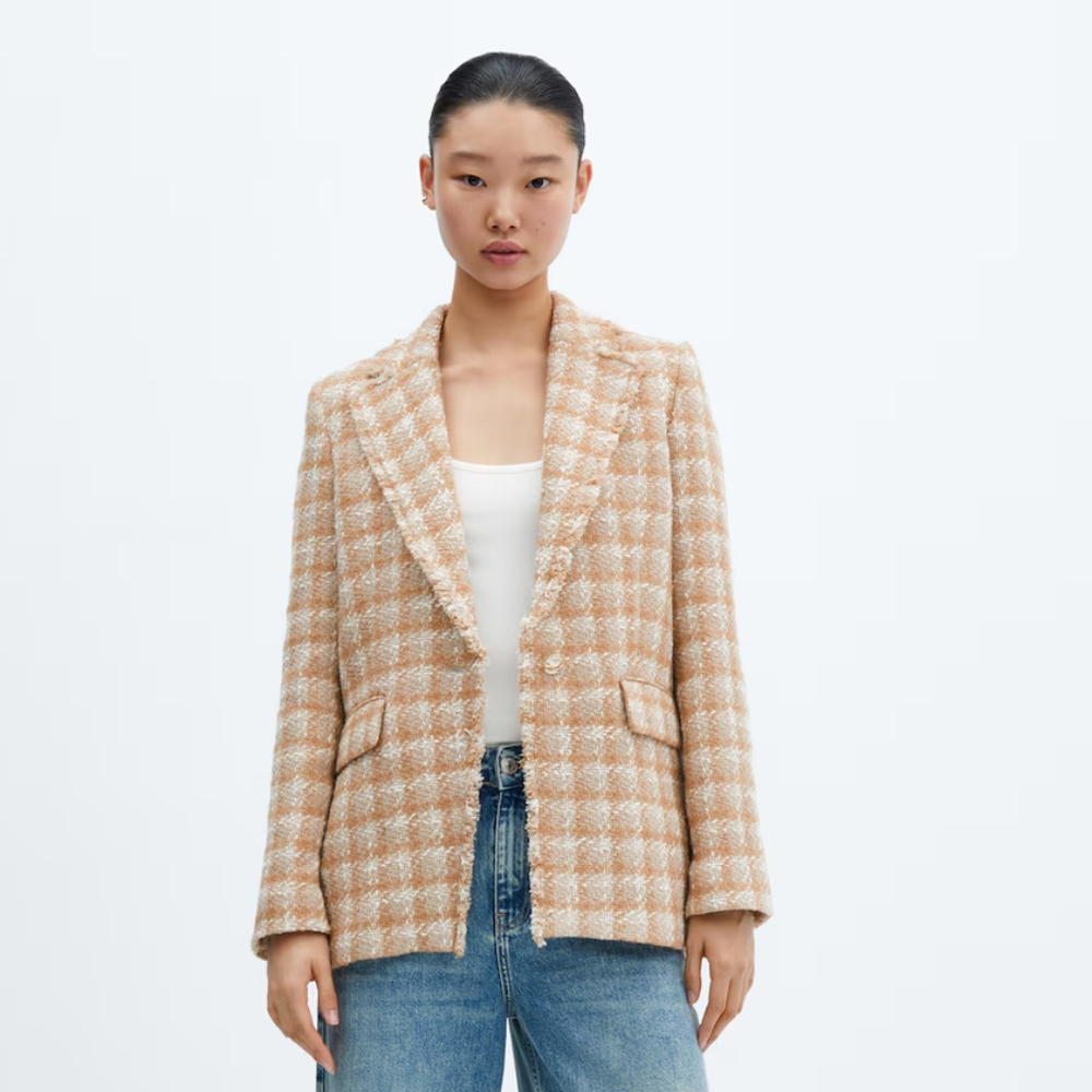 004 MANGO Tweed jacket - Picture 6 of 6